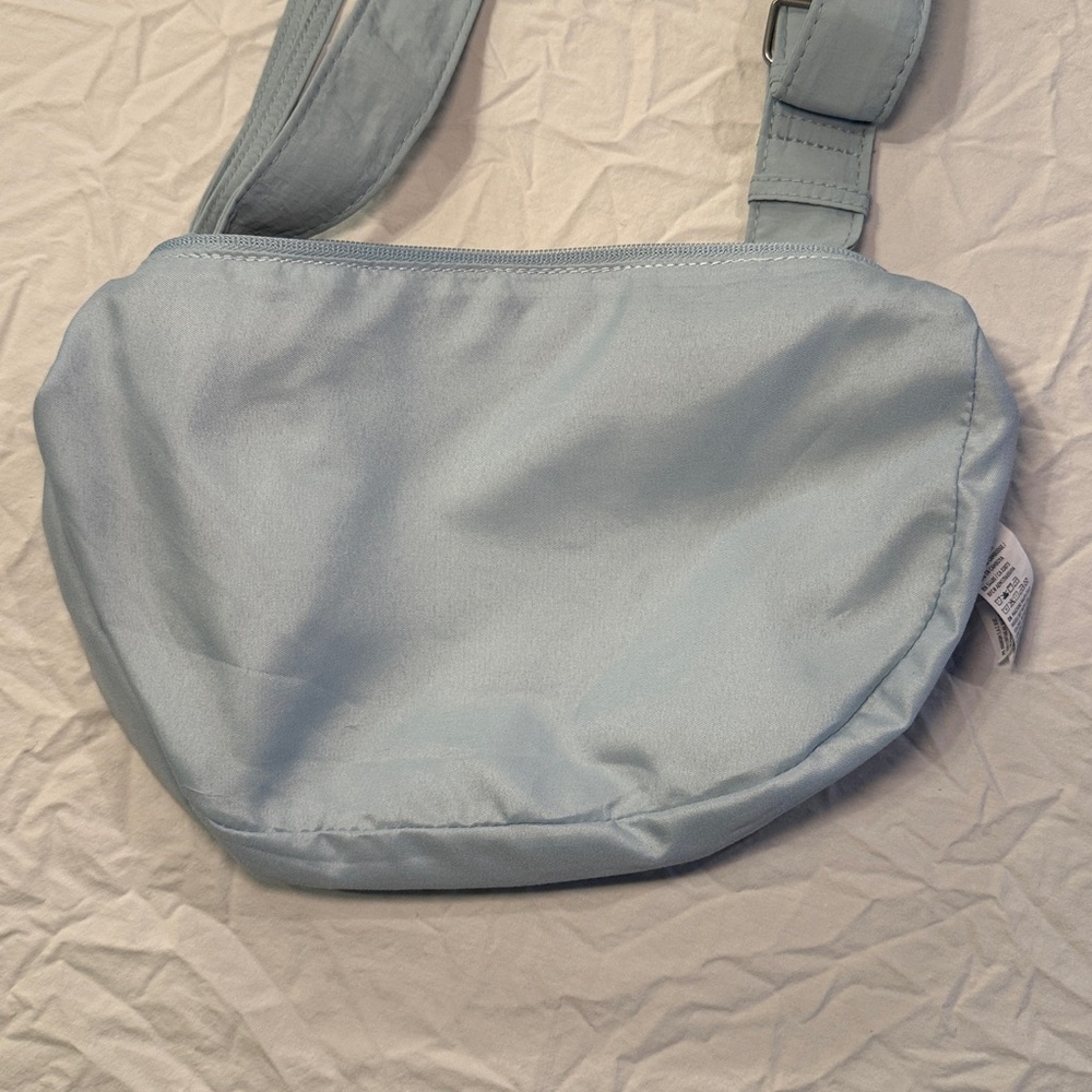 American Eagle Women's Safari Mini Light Blue Slouch Bag NWOT - Picture 7 of 11